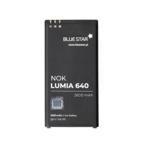 Bluestar Akku Ersatz kompatibel mit Nokia Lumia 640 2600mAh Li-lon Austausch Batterie Premium Accu T5C