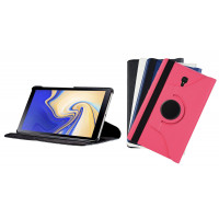 cofi1453® 360 Schutz Tablet Cover kompatibel mit Samsung Galaxy Tab A 2018 10,5 Zoll ( SM-T590 / SM-T595 ) Tasche Hülle Tabletschale Bumper Case Etui Rotierbar mit Ständer in Schwarz cofi1453®