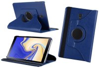 cofi1453® 360 Schutz Tablet Cover kompatibel mit Samsung Galaxy Tab A 2018 10,5 Zoll ( SM-T590 / SM-T595 ) Tasche Hülle Tabletschale Bumper Case Etui Rotierbar mit Ständer in Schwarz cofi1453®