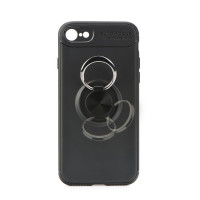 cofi1453® Premium HandyHülle Dezente Schale Bumper Case Cover kompatibel mit  drehbarer Ring TPU 360 Grad Halter Ständer Magnetisch Outdoor