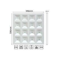 LED line LED Panel 27W 60x60cm Deckenleuchte...