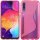 cofi1453® S-Line Hülle Bumper kompatibel mit Samsung Galaxy A50 A505F Silikonhülle Stoßfest Handyhülle TPU Case Cover