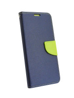 cofi1453® Buch Tasche "Fancy" kompatibel mit HUAWEI P30 PRO Handy Hülle Etui Brieftasche Schutzhülle mit Standfunktion, Kartenfach Blau-Grün (2-Farbig)