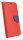 cofi1453® Buch Tasche "Fancy" kompatibel mit HUAWEI P30 Handy Hülle Etui Brieftasche Schutzhülle mit Standfunktion, Kartenfach Rot-Blau (2-Farbig)