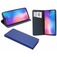 cofi1453® Buch Tasche "Smart" kompatibel mit XIAOMI MI 9 Handy Hülle Etui Brieftasche Schutzhülle mit Standfunktion, Kartenfach