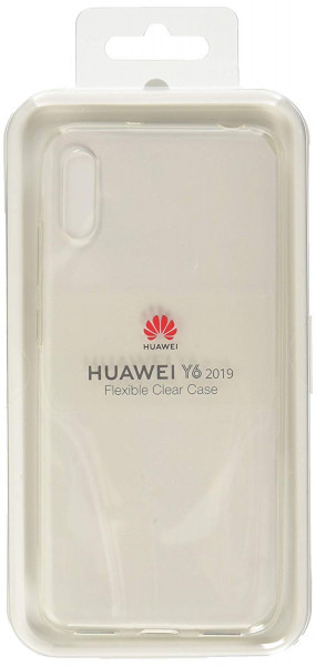 Original Huawei Y6 2019 TPU Silikonhülle in Transparent