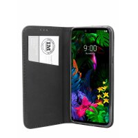 cofi1453® Buch Tasche "Smart" kompatibel mit LG G8 ThinQ Handy Hülle Etui Brieftasche Schutzhülle mit Standfunktion, Kartenfach