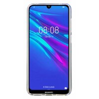 cofi1453® Silikon Hülle Basic kompatibel mit HUAWEI Y6 2019 Case TPU Soft Handy Cover Schutz Transparent