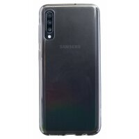 cofi1453® Silikon Hülle Basic kompatibel mit SAMSUNG GALAXY A70 (A705F) Case TPU Soft Handy Cover Schutz Transparent