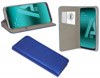 Buch Tasche "Smart" kompatibel mit SAMSUNG GALAXY A50 (A505F) Handy Hülle Etui Brieftasche Schutzhülle mit Standfunktion, Kartenfach