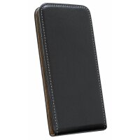 cofi1453® Flip Case kompatibel mit XIAOMI REDMI 7 Handy Tasche vertikal aufklappbar Schutzhülle Klapp Hülle Schwarz