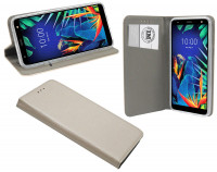 cofi1453® Buch Tasche "Smart" kompatibel mit LG K40 Handy Hülle Etui Brieftasche Schutzhülle mit Standfunktion, Kartenfach