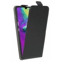 cofi1453® Flip Case kompatibel mit HUAWEI MATE 20X Handy Tasche vertikal aufklappbar Schutzhülle Klapp Hülle Schwarz