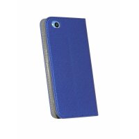 cofi1453® Buch Tasche "Smart" kompatibel mit XIAOMI REDMI GO Handy Hülle Etui Brieftasche Schutzhülle mit Standfunktion, Kartenfach Blau