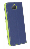 cofi1453® Buch Tasche "Fancy" kompatibel mit SONY XPERIA 10 Handy Hülle Etui Brieftasche Schutzhülle mit Standfunktion, Kartenfach Blau-Grün