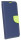 cofi1453® Buch Tasche "Fancy" kompatibel mit SONY XPERIA 10 Handy Hülle Etui Brieftasche Schutzhülle mit Standfunktion, Kartenfach Blau-Grün
