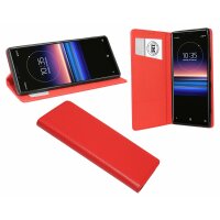 cofi1453® Buch Tasche "Smart" kompatibel mit SONY XPERIA 1 Handy Hülle Etui Brieftasche Schutzhülle mit Standfunktion, Kartenfach