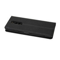 cofi1453® Buch Tasche "Smart" kompatibel mit SONY XPERIA 1 Handy Hülle Etui Brieftasche Schutzhülle mit Standfunktion, Kartenfach Schwarz