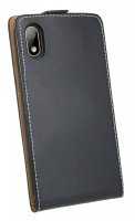 cofi1453® Flip Case kompatibel mit HUAWEI Y5 2019 Handy Tasche vertikal aufklappbar Schutzhülle Klapp Hülle Schwarz