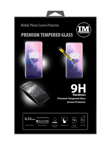 cofi1453® Schutzglas 9H kompatibel mit OnePlus 7 Pro Displayschutzfolie Panzerfolie Passgenau Glas