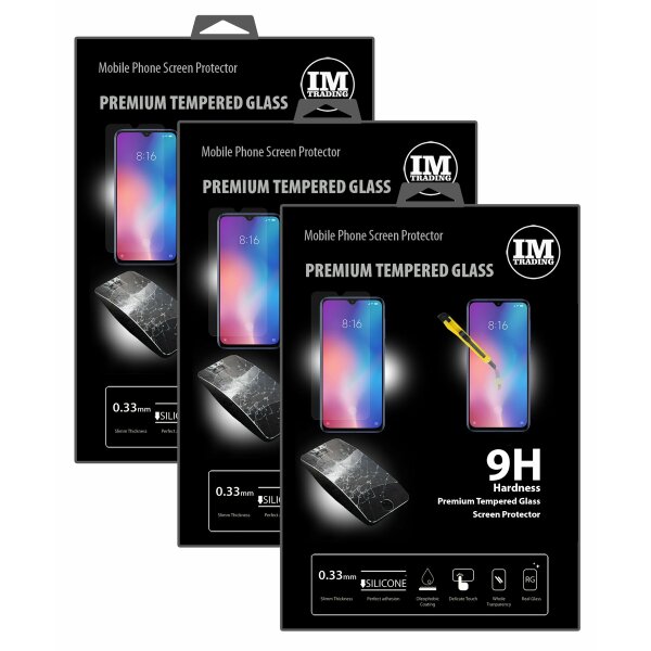 cofi1453 3X Panzer Schutz Glas 9H Tempered Glass Display Schutz Folie Display Glas Screen Protector kompatibel mit Xiaomi Mi 9 SE