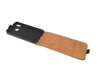cofi1453® Flip Case kompatibel mit SAMSUNG GALAXY A20e (A202F) Handy Tasche vertikal aufklappbar Schutzhülle Klapp Hülle Schwarz