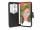 cofi1453® Buch Tasche "Fancy" kompatibel mit HUAWEI P SMART Z Handy Hülle Etui Brieftasche Schutzhülle mit Standfunktion, Kartenfach Schwarz
