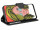 cofi1453® Buch Tasche "Fancy" kompatibel mit HUAWEI P SMART Z Handy Hülle Etui Brieftasche Schutzhülle mit Standfunktion, Kartenfach Schwarz