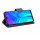 cofi1453® Buch Tasche "Fancy" kompatibel mit HONOR 20 LITE Handy Hülle Etui Brieftasche Schutzhülle mit Standfunktion, Kartenfach Rot-Blau