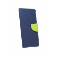 cofi1453® Buch Tasche "Fancy" kompatibel mit SONY XPERIA L3 Handy Hülle Etui Brieftasche Schutzhülle mit Standfunktion, Kartenfach Blau