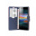 cofi1453® Buch Tasche "Fancy" kompatibel mit SONY XPERIA L3 Handy Hülle Etui Brieftasche Schutzhülle mit Standfunktion, Kartenfach Rot-Blau
