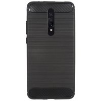 cofi1453® Silikon Hülle Carbon kompatibel mit Xiaomi Redmi K20 TPU Case Soft Handyhülle Cover Schutzhülle Schwarz