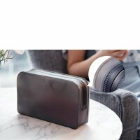 Baseus Universal Tasche für Kleinigkeiten und mobile Smartphone Geräte Zubehörtasche 198 x 90 x 120mm L schwarz