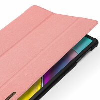 DUX DUCIS Domo Hartschale mit Smart Sleep und integrierter Standfunktion Etui Schutz Hülle Tasche Cover kompatibel mit Samsung Galaxy Tab A 10.1 2019 T515 T510