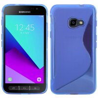 Silikon Schutz Zubehör Gummi Bumper Gummihülle für Samsung Galaxy Xcover 4S G398F