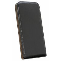 cofi1453® Flip Case kompatibel mit NOKIA 1 PLUS Handy Tasche vertikal aufklappbar Schutzhülle Klapp Hülle Schwarz