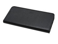 cofi1453® Buch Tasche "Smart" kompatibel mit ALCATEL 1C (5003D) Handy Hülle Etui Brieftasche Schutzhülle mit Standfunktion, Kartenfach Schwarz