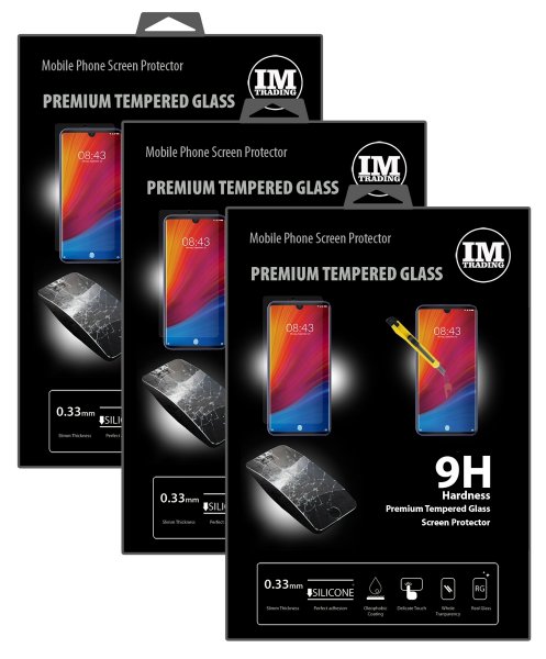 cofi1453 3X Panzer Schutz Glas 9H Tempered Glass Display Schutz Folie Display Glas Screen Protector kompatibel mit Xiaomi Mi A3 Lite