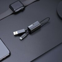 Baseus USB-Kartenlesekabel Typ C Adapter Micro SD Flash Karte Ladegerät extern Laufwerk kompatibel mit USB-C Smartphones Android Samsung Huawei LG Nokia