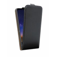 cofi1453® Flip Case kompatibel mit NOKIA 2.2 Handy Tasche vertikal aufklappbar Schutzhülle Klapp Hülle Schwarz