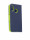 cofi1453® Buch Tasche "Fancy" kompatibel mit SAMSUNG GALAXY A20e (A202F) Handy Hülle Etui Brieftasche Schutzhülle mit Standfunktion, Kartenfach Blau-Grün ( 2-Farbig )