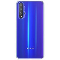 cofi1453® Silikon Hülle Basic kompatibel mit HONOR 20 Case TPU Soft Handy Cover Schutz Transparent