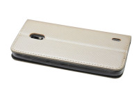 cofi1453® Buch Tasche "Smart" kompatibel mit NOKIA 2.2 Handy Hülle Etui Brieftasche Schutzhülle mit Standfunktion, Kartenfach Gold