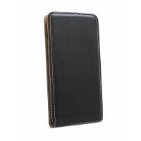 cofi1453® Flip Case kompatibel mit iPhone 11 PRO MAX Handy Tasche vertikal aufklappbar Schutzhülle Klapp Hülle Schwarz