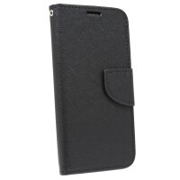 cofi1453® Buch Tasche Fancy kompatibel mit iPhone 11 Handy Hülle Etui Brieftasche Schutzhülle mit Standfunktion, Kartenfach Schwarz