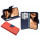 cofi1453® Buch Tasche Fancy kompatibel mit iPhone 11 Pro Max Handy Hülle Etui Brieftasche Schutzhülle mit Standfunktion, Kartenfach Rot-Blau