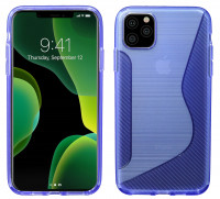 cofi1453® iPhone 11 Pro  // S-Line TPU SchutzHülle Silikon Hülle Silikonschale Case Cover Zubehör Bumper