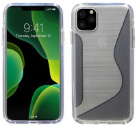 cofi1453® iPhone 11 Pro  // S-Line TPU SchutzHülle Silikon Hülle Silikonschale Case Cover Zubehör Bumper