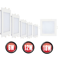 6W 12W 18W LED Panel Einbaustrahler Einbauleuchte...