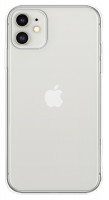 cofi1453 Silikon Hülle Tasche Case Zubehör kompatibel mit iPhone 11 Gummi Bumper Schale Schutzhülle Zubehör in Transparent